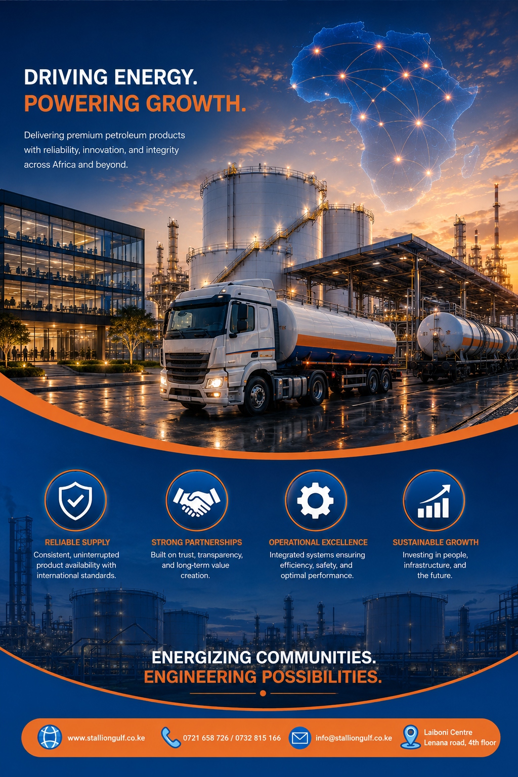 Stallion Gulf Regional Tanker Fleet and Pipeline Corridors